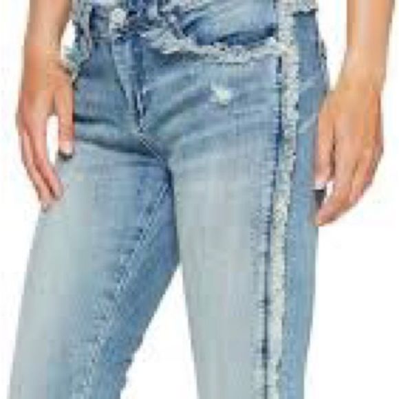 BLANKNYC Frays For Days Skinny Ankle Jeans Womens Size 29 *Host Pick* - Picture 2 of 7